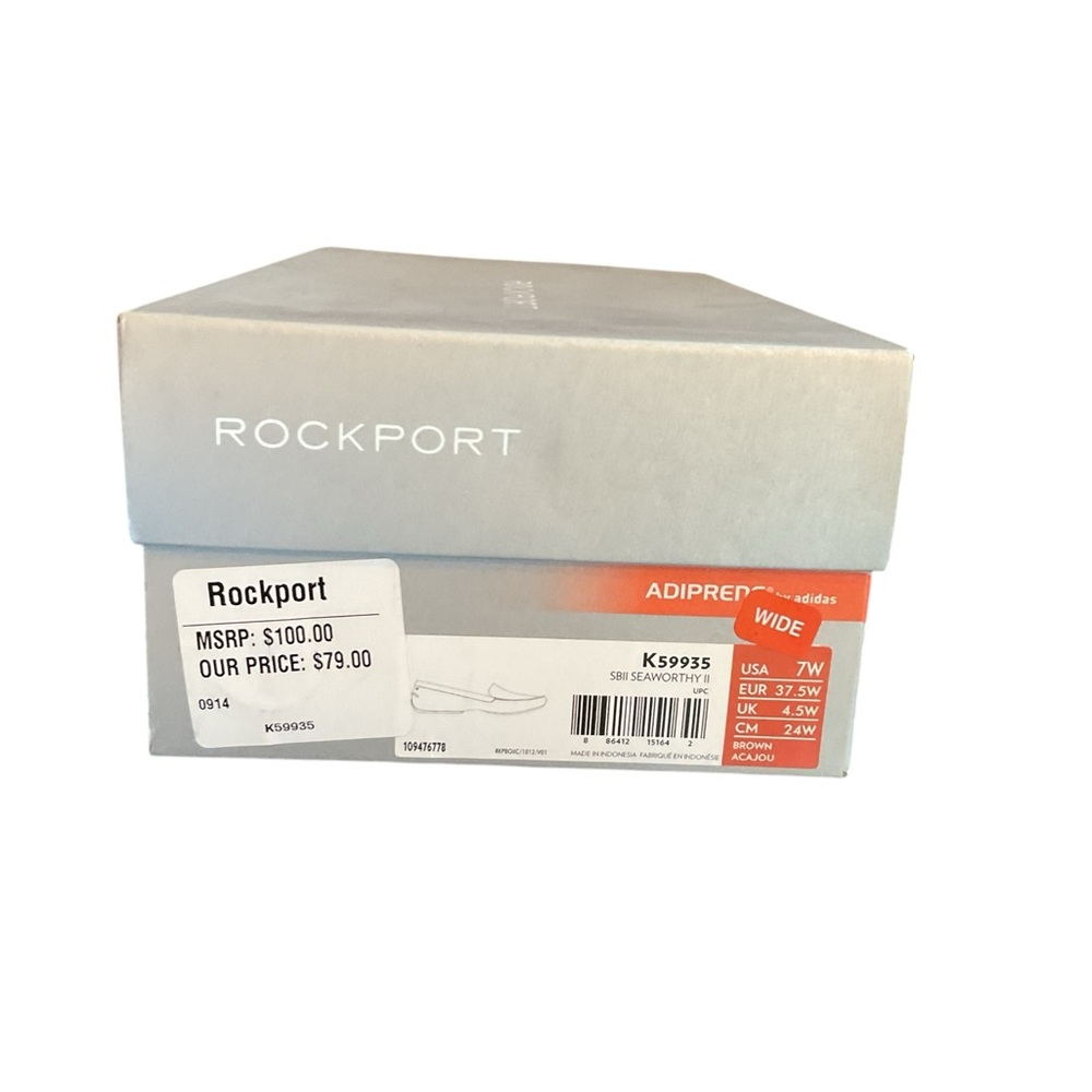Rockport Shoes Black, Size: 7w - Picture 4 of 5